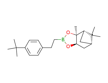 (1S,2S,6R,8S)-4-[2-(4-tert-Butyl-phenyl)-ethyl]-2,9,9-trimethyl-3,5-dioxa-4-bora-tricyclo[6.1.1.0<sup>2,6</sup>]decane