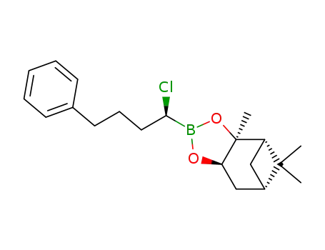 (1S,2S,6R,8S)-4-((S)-1-Chloro-4-phenyl-butyl)-2,9,9-trimethyl-3,5-dioxa-4-bora-tricyclo[6.1.1.0<sup>2,6</sup>]decane