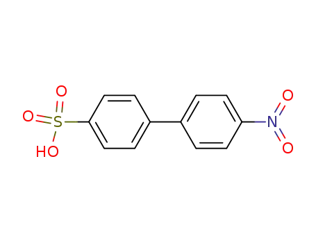 Molecular Structure of 91493-72-0 (4'-NITRO-4-BIPHENYLSULFONIC ACID)