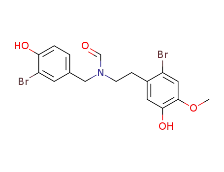 N-(2-bromo-5-hydroxy-4-methoxyphenethyl)-N-(3-bromo-4-hydroxybenzyl)formamide