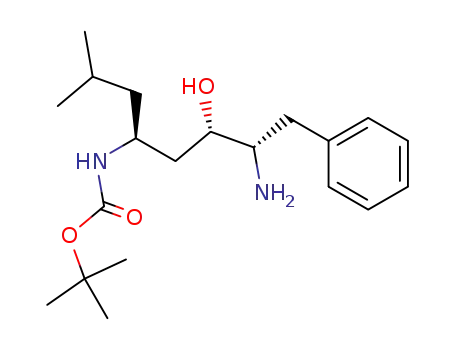 Carbamic acid,
[(1S,3S,4S)-4-amino-3-hydroxy-1-(2-methylpropyl)-5-phenylpentyl]-,
1,1-dimethylethyl ester