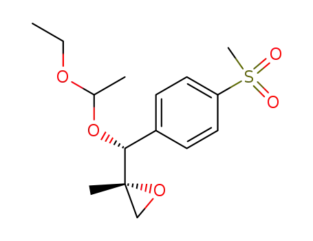 (S)-2-[(R)-(1-Ethoxy-ethoxy)-(4-methanesulfonyl-phenyl)-methyl]-2-methyl-oxirane