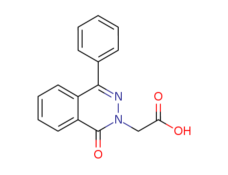 (1-oxo-4-phenylphthalazin-2(1H)-yl)acetic acid x0.7H2O
