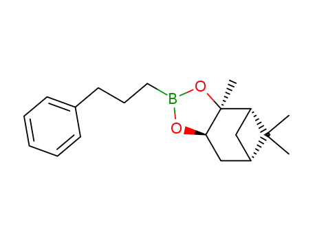 (1S,2S,6R,8S)-2,9,9-Trimethyl-4-(3-phenyl-propyl)-3,5-dioxa-4-bora-tricyclo[6.1.1.0<sup>2,6</sup>]decane
