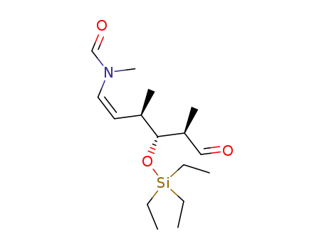 N-((Z)-(3R,4R,5R)-3,5-Dimethyl-6-oxo-4-triethylsilanyloxy-hex-1-enyl)-N-methyl-formamide