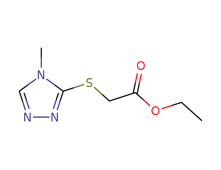 ethyl [(4-methyl-4H-1,2,4-triazol-3-yl)sulfanyl]acetate