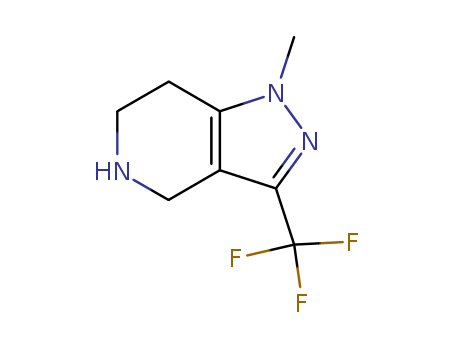 1H-Pyrazolo[4,3-c]pyridine,4,5,6,7-tetrahydro-1-methyl-3-(trifluoromethyl)-(9CI)