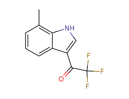 2,2,2-trifluoro-1-(7-methyl-1H-indol-3-yl)-ethanone