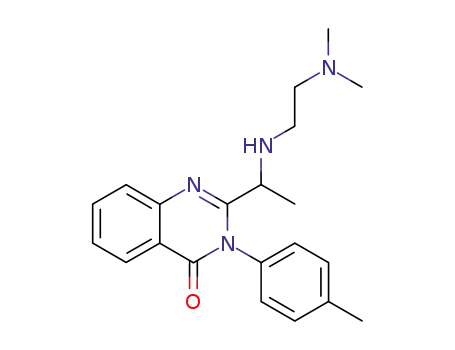 2-[1-(2-dimethylamino-ethylamino)-ethyl]-3-<i>p</i>-tolyl-3<i>H</i>-quinazolin-4-one