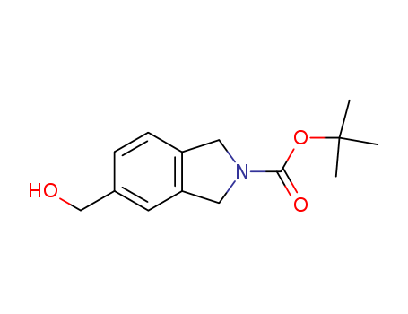 2H-Isoindole-2-carboxylic acid, 1,3-dihydro-5-(hydroxymethyl)-, 1,1-dimethylethyl ester