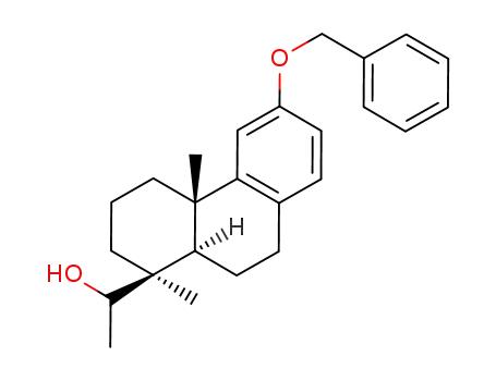 1-((1S,4aS,10aR)-6-Benzyloxy-1,4a-dimethyl-1,2,3,4,4a,9,10,10a-octahydro-phenanthren-1-yl)-ethanol