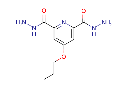 2,6-Pyridinedicarboxylic acid, 4-butoxy-, dihydrazide