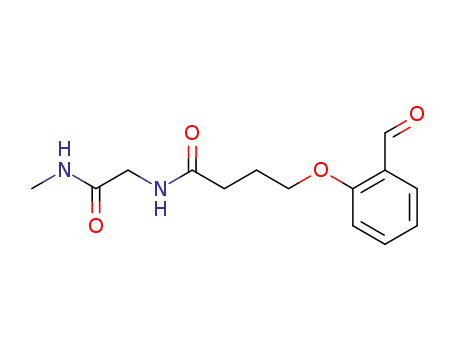 4-(2-formyl-phenoxy)-<i>N</i>-methylcarbamoylmethyl-butyramide