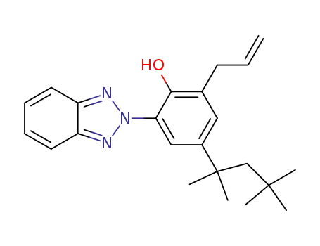 6-allyl-2-(2H-1,2,3-benzotriazol-2-yl)-4-(t-octyl)phenol