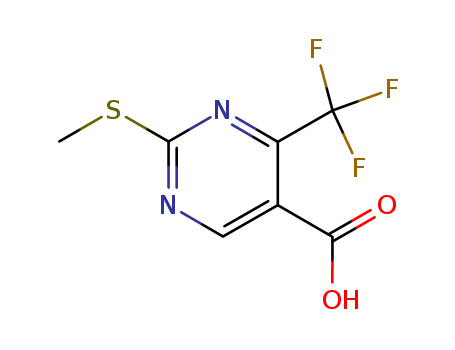 5-Pyrimidinecarboxylic acid, 2-(methylthio)-4-(trifluoromethyl)-