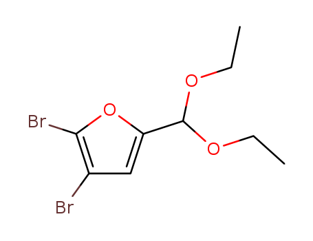 Furan,2,3-dibromo-5-(diethoxymethyl)-