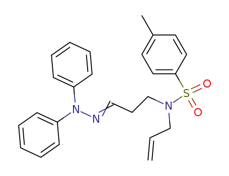 4-methyl-N-[(diphenylhydrazono)propyl]-N-(2-propenyl)benzenesulfonamide