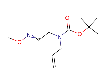 1,1-dimethylethyl (E/Z)-N-[2-(methoxyimino)ethyl]-N-(2-propenyl)carbamate