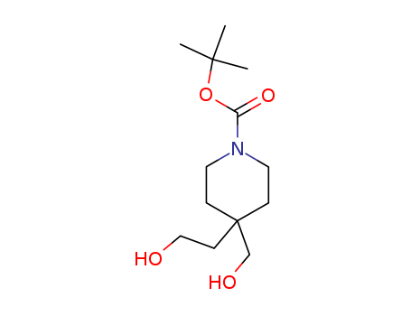 1-Piperidinecarboxylic acid, 4-(2-hydroxyethyl)-4-(hydroxyMethyl)-, 1,1-diMethylethyl ester