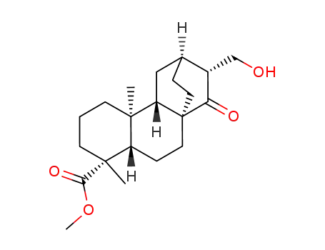 methyl (5β,8α,9β,10α,12α)-17-hydroxy-15-oxoatisan-18-oate