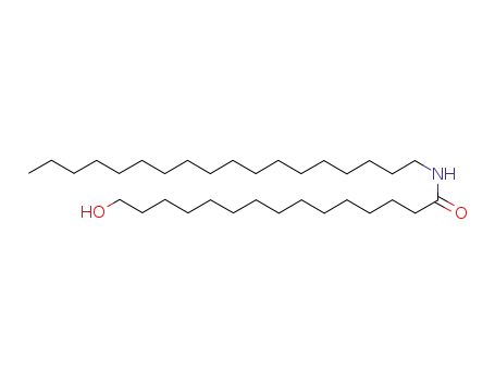 Molecular Structure of 273737-78-3 (15-hydroxy-pentadecanoic acid octadecylamide)