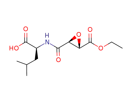 N-[(2S,3S)-3-trans-ethoxycarbonyloxirane-2-carbonyl]-L-leucine