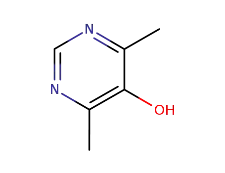 Molecular Structure of 70345-38-9 (5-Pyrimidinol, 4,6-dimethyl- (6CI,9CI))