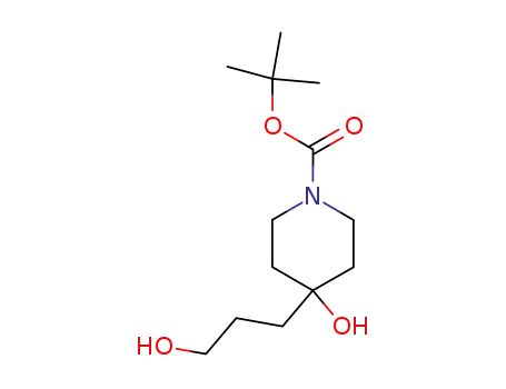 1-피페리딘카르복실산, 4-히드록시-4-(3-히드록시프로필)-, 1,1-디메틸에틸 에스테르
