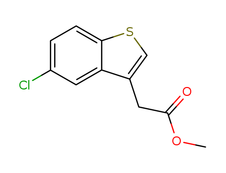 methyl 2-(5-chloro-1-benzothiophen-3-yl)acetate