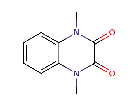 Molecular Structure of 58175-07-8 (1,4-dimethylquinoxaline-2,3(1H,4H)-dione)