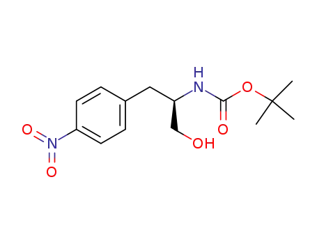 Carbamic acid, [(1R)-1-(hydroxymethyl)-2-(4-nitrophenyl)ethyl]-,
1,1-dimethylethyl ester