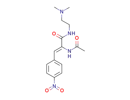 2-acetylamino-<i>N</i>-(2-dimethylamino-ethyl)-3-(4-nitro-phenyl)-acrylamide