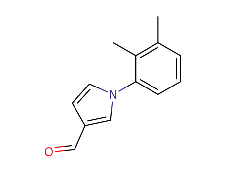Molecular Structure of 864547-97-7 (1-(2,3-DIMETHYLPHENYL)-1H-PYRROLE-3-CARBALDEHYDE)