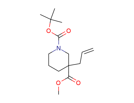 1-tert-butyl 3-methyl 3-(prop-2-en-1-yl)piperidine-1,3-dicarboxylate