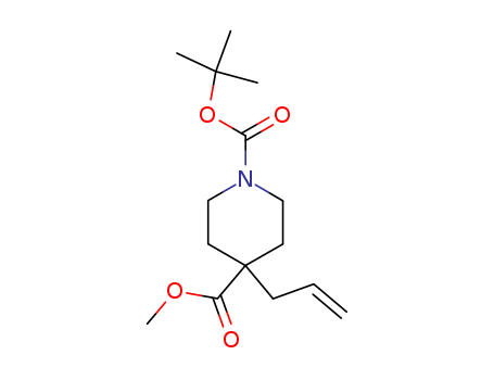 1,4-Piperidinedicarboxylic acid, 4-(2-propenyl)-, 1-(1,1-dimethylethyl) 4-methyl ester ；4-(2-Propen-1-yl)-1,4-piperidinedicarboxylic acid 1-tert-butyl 4-methyl ester