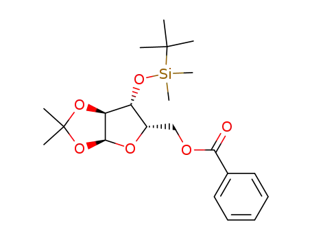 5-O-benzoyl-3-O-(tert-butyldimethylsilyl)-1,2-O-isopropylidene-α-L-xylofuranose