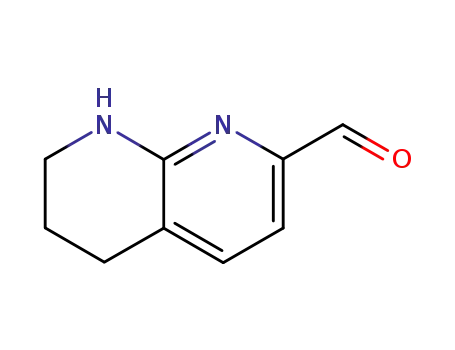 Molecular Structure of 204452-93-7 (5,6,7,8-tetrahydro-1,8-naphthyridine-2-carbaldehyde)