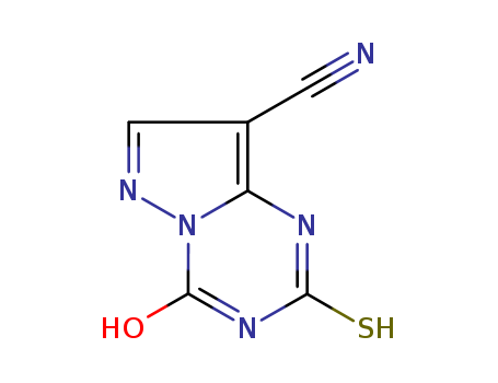 4-Hydroxy-2-Mercaptopyrazolo[1,5-a][1,3,5]triazine-8-carbonitrile