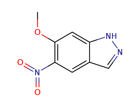 1H-Indazole, 6-methoxy-5-nitro-