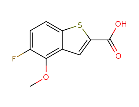 5-fluoro-4-methoxy-benzothiophene-2-carboxylic acid