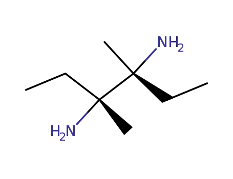 Molecular Structure of 849243-66-9 (3,4-Hexanediamine, 3,4-dimethyl-, (3R,4R)-)