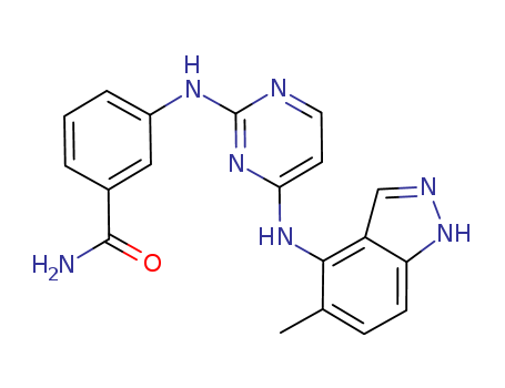 Benzamide, 3-[[4-[(5-methyl-1H-indazol-4-yl)amino]-2-pyrimidinyl]amino]-