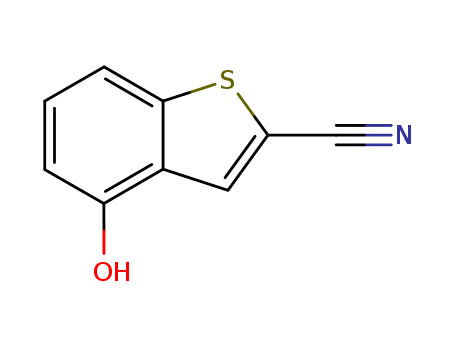 4-hydroxybenzo[b]thiophene-2-carbonitrile