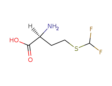 Molecular Structure of 126027-81-4 (L-difluoromethionine)