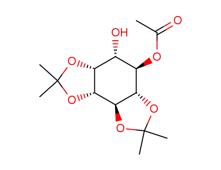 Acetic acid (3aR,4R,5S,5aR,8aR,8bS)-5-hydroxy-2,2,7,7-tetramethyl-hexahydro-benzo[1,2-d;3,4-d']bis[1,3]dioxol-4-yl ester