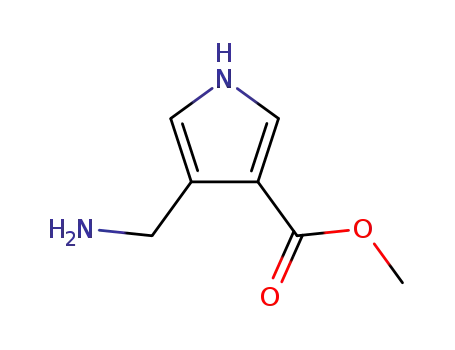 1H-Pyrrole-3-carboxylicacid,4-(aminomethyl)-,methylester(9CI)