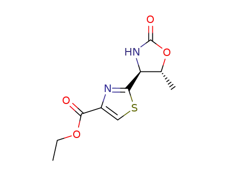 ethyl 2-((4S,5R)-5-methyl-2-oxooxazolidin-4-yl)thiazole-4-carboxylate