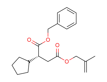 (R)-2-Cyclopentyl-succinic acid 1-benzyl ester 4-(2-methyl-allyl) ester
