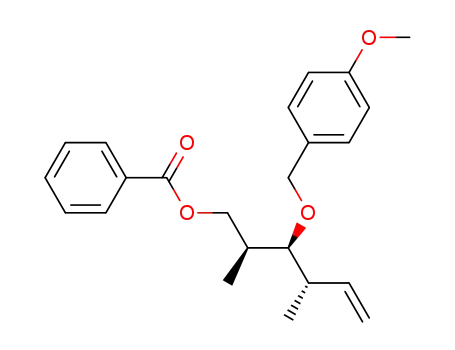 5-Hexen-1-ol, 3-[(4-methoxyphenyl)methoxy]-2,4-dimethyl-, benzoate,
(2S,3S,4S)-