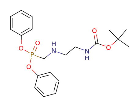 [(2-tert-Butoxycarbonylamino-ethylamino)-methyl]-phosphonic acid diphenyl ester